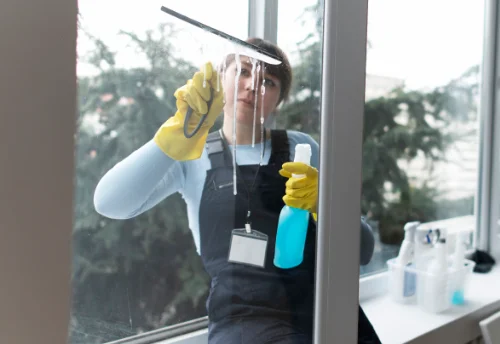 Nettoyage de vitres intérieures et extérieures à Ribeyret